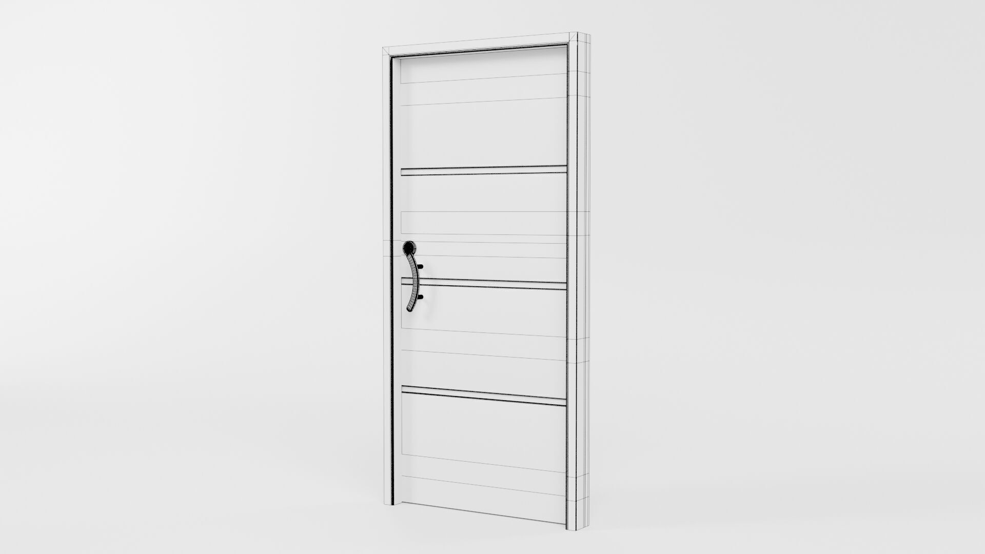 Door Design CG1 3D model_5
