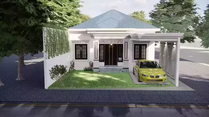 Tropical Classic Modern House Design