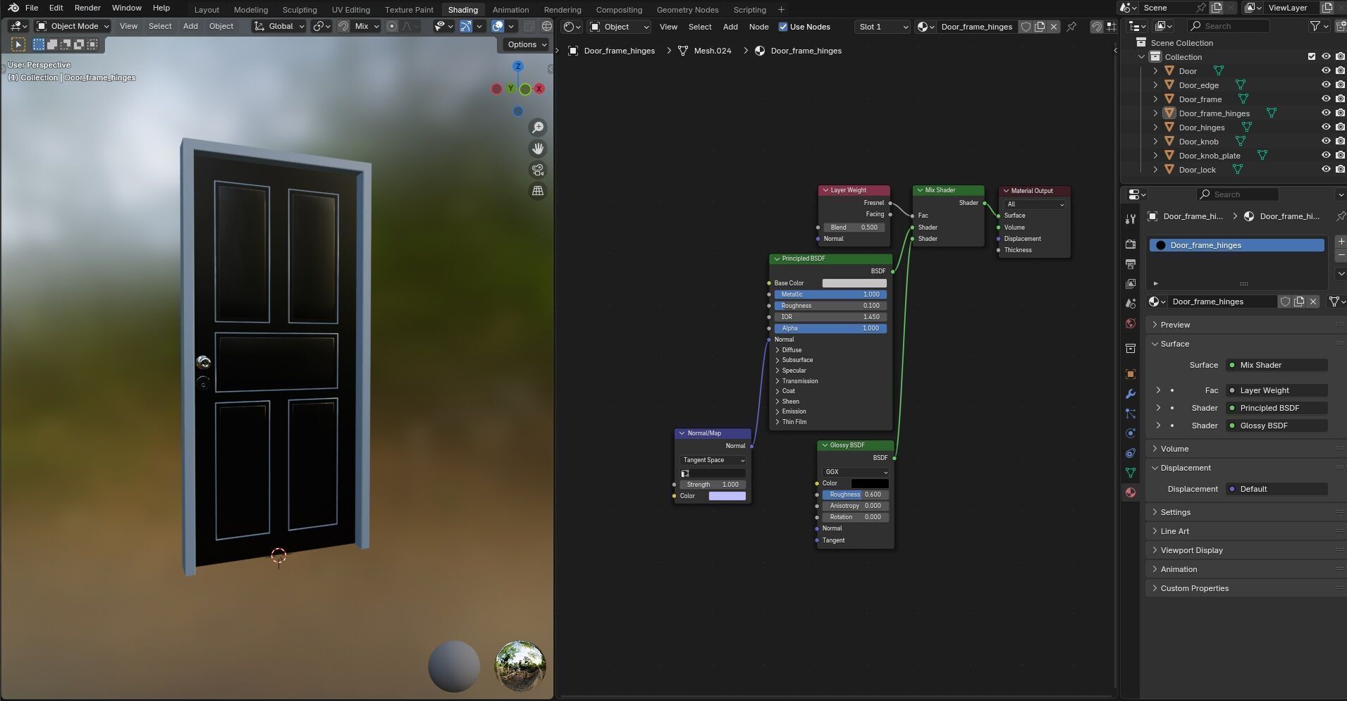 Door Design CG3 3D model_18