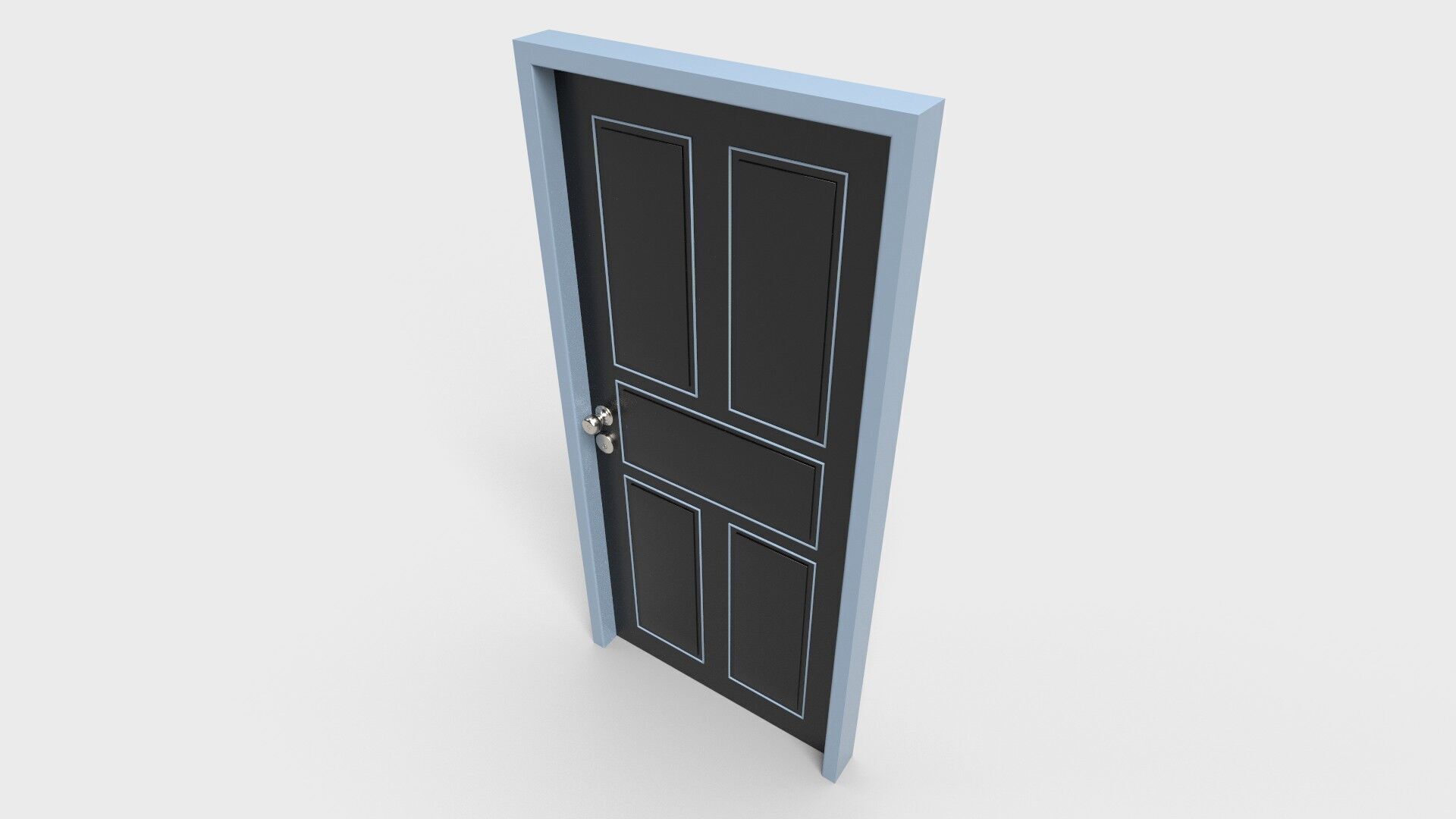 Door Design CG3 3D model_1