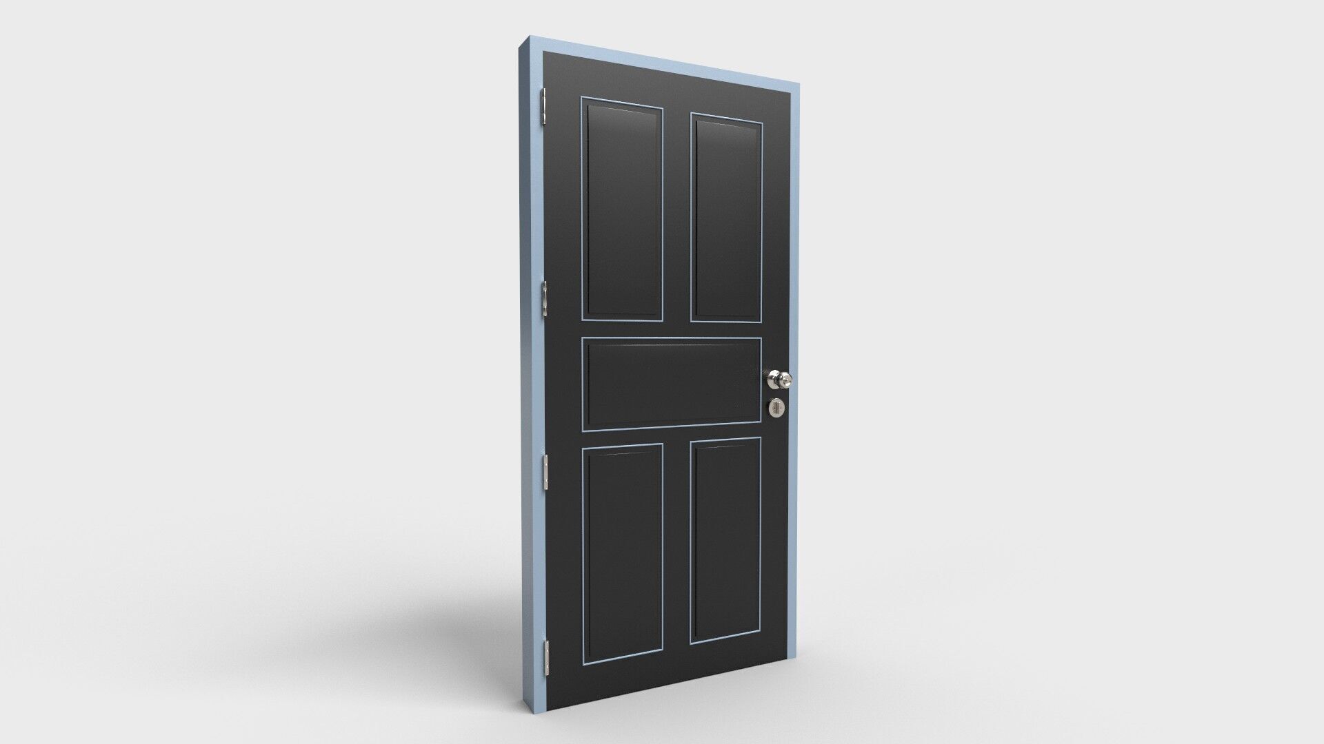 Door Design CG3 3D model_2
