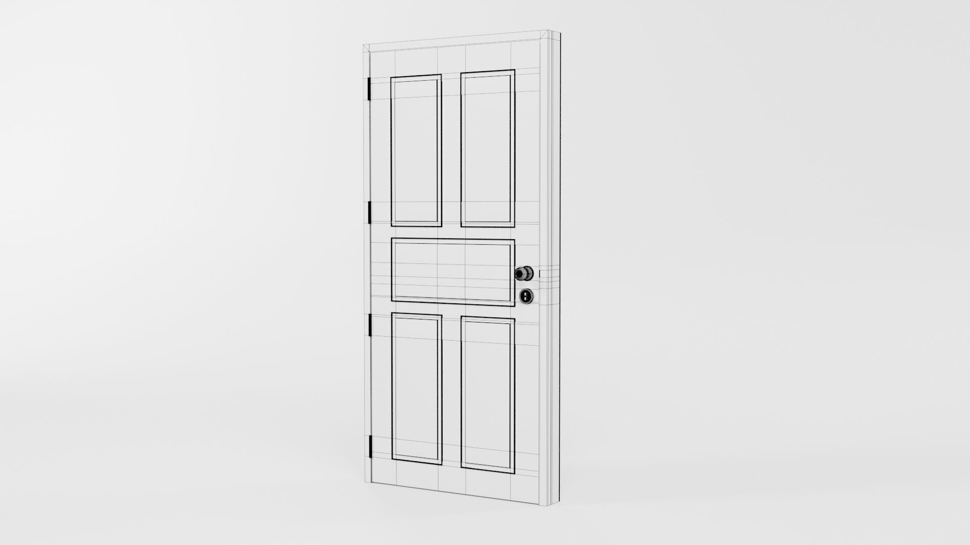 Door Design CG3 3D model_6