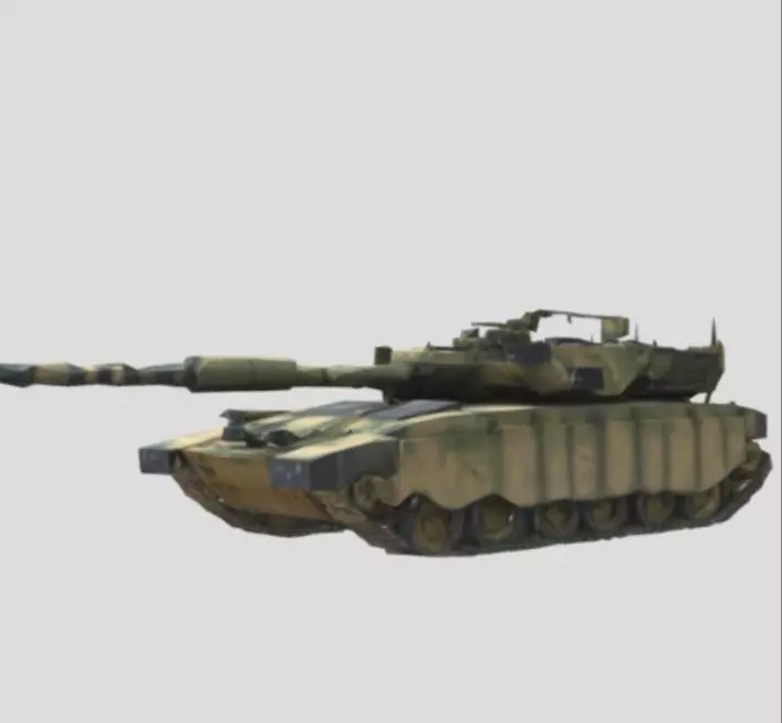 Military Tanks Low-poly 3D model