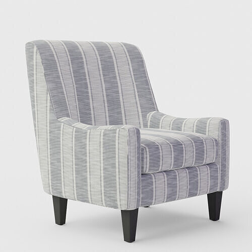 SoMa Isaac Upholstered Armchair 3D model