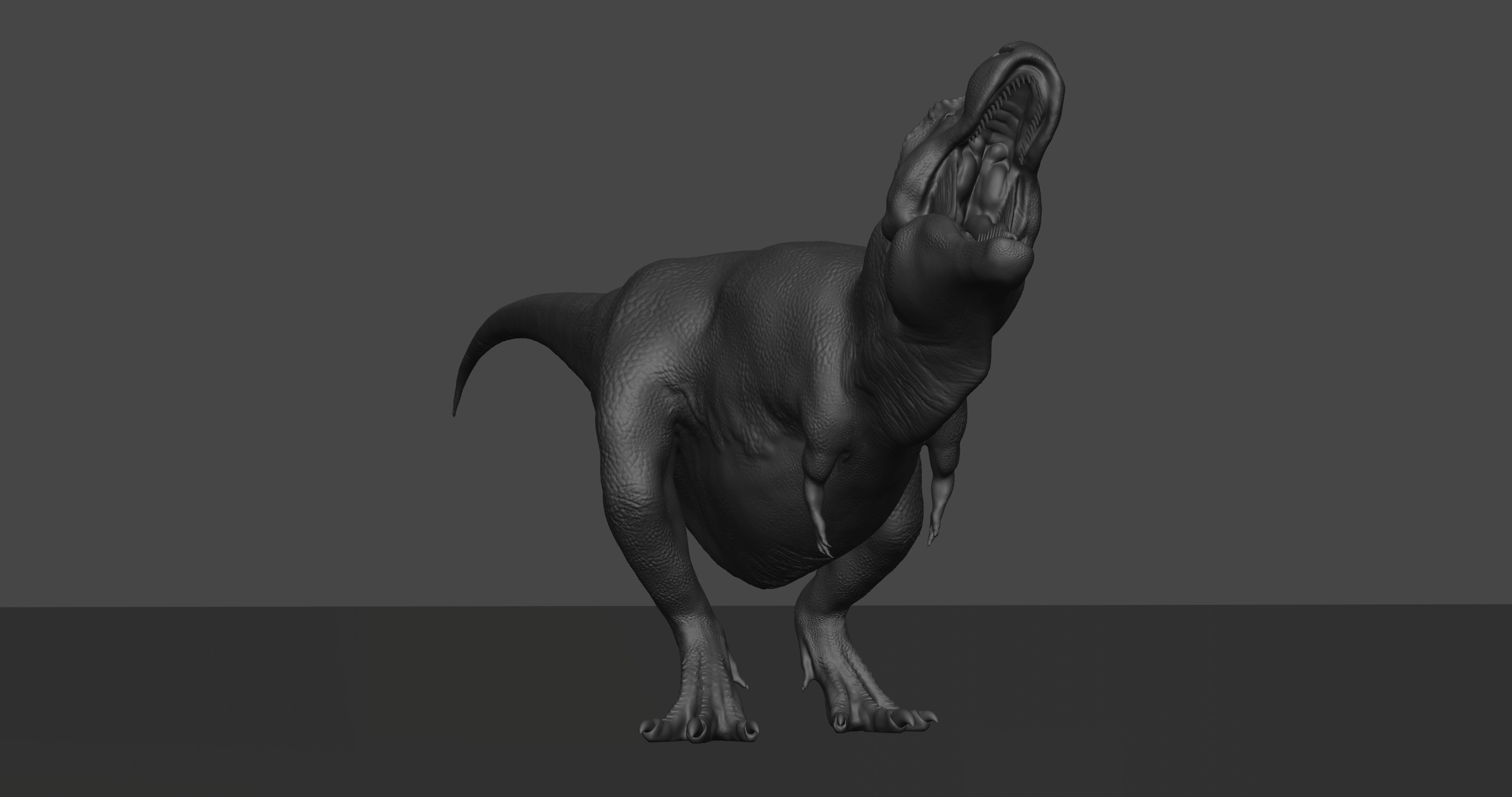 TRex Tyrannosaurus rex - 3d Model Low-poly 3D model_22