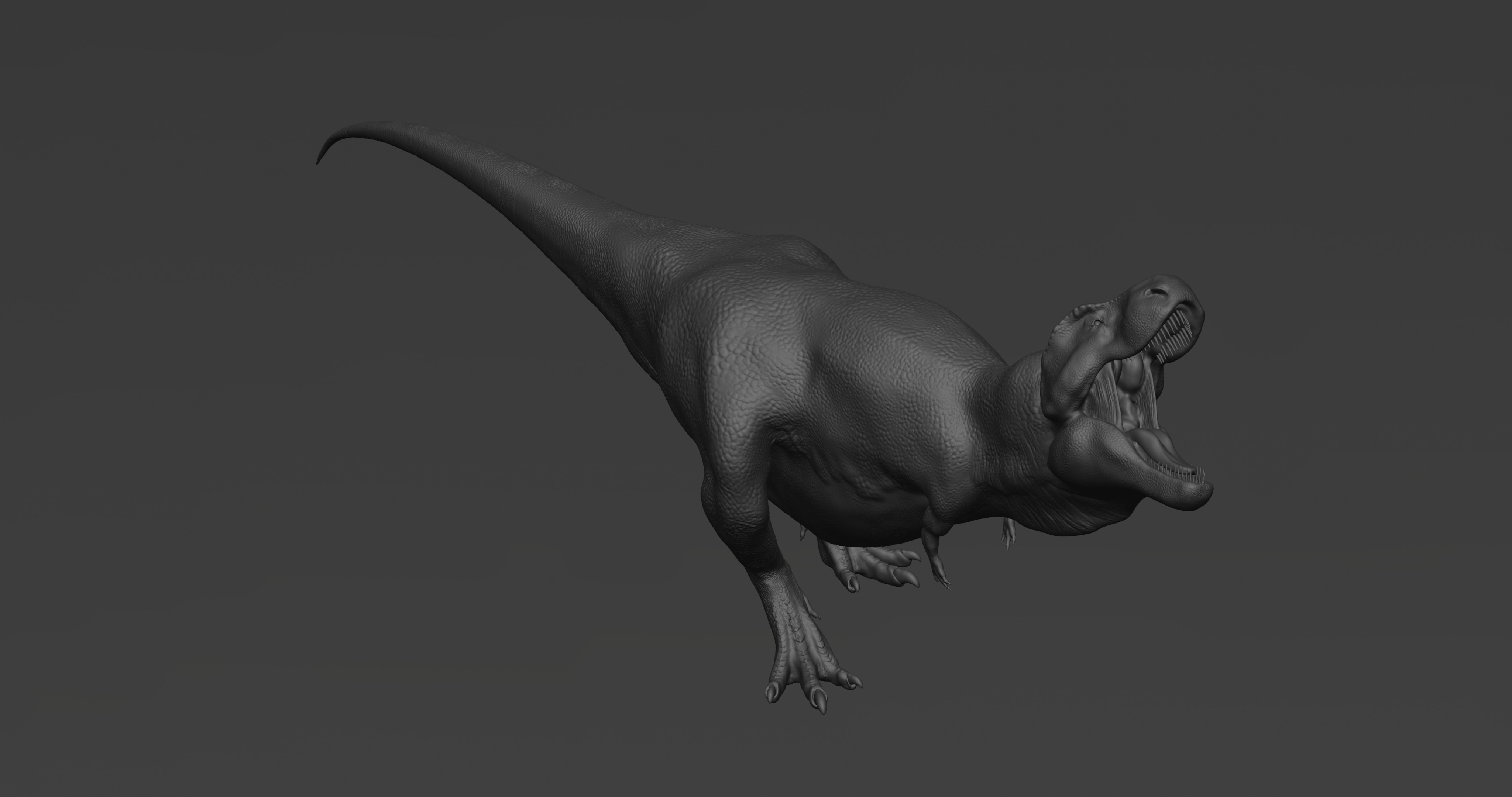 TRex Tyrannosaurus rex - 3d Model Low-poly 3D model_6