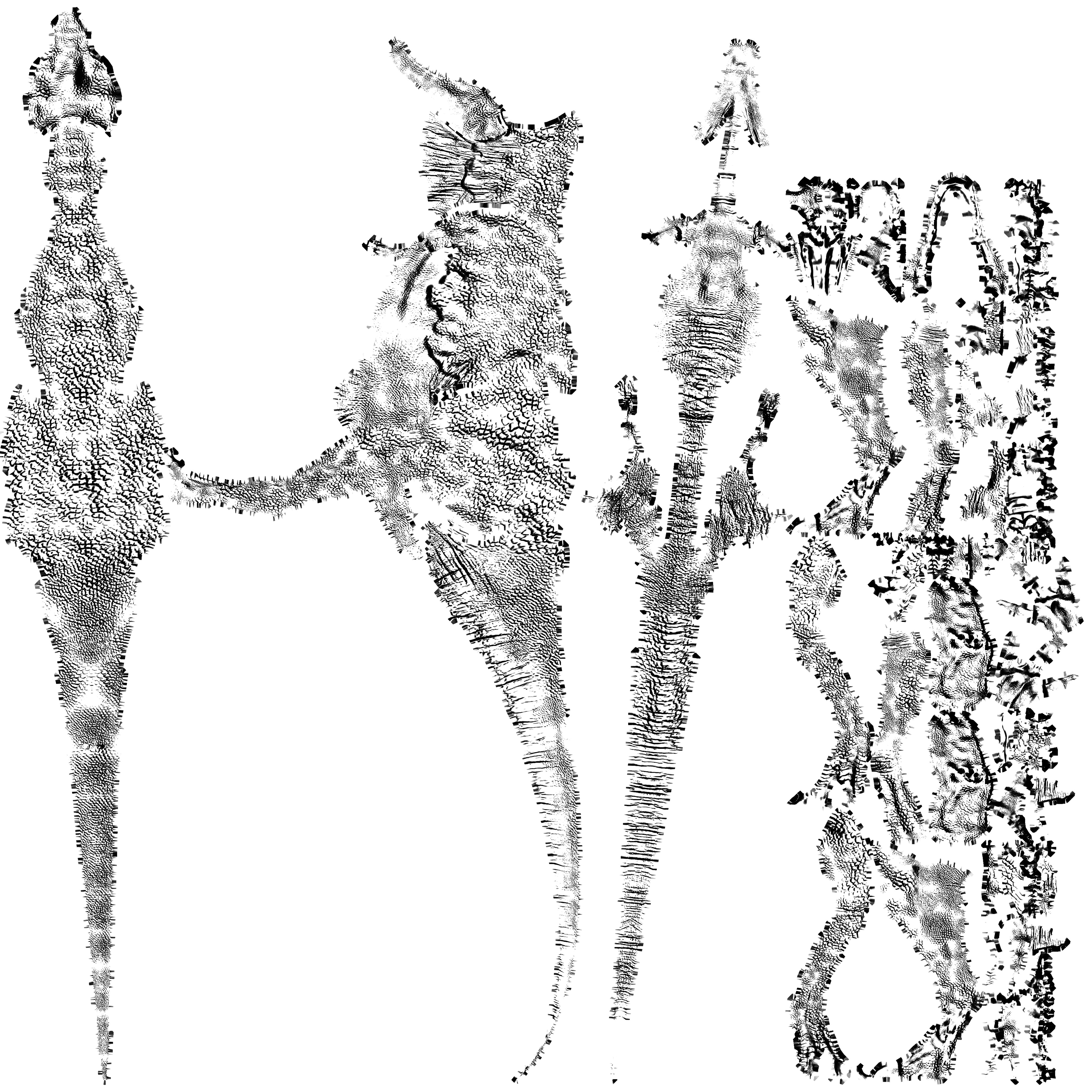 TRex Tyrannosaurus rex - 3d Model Low-poly 3D model_26