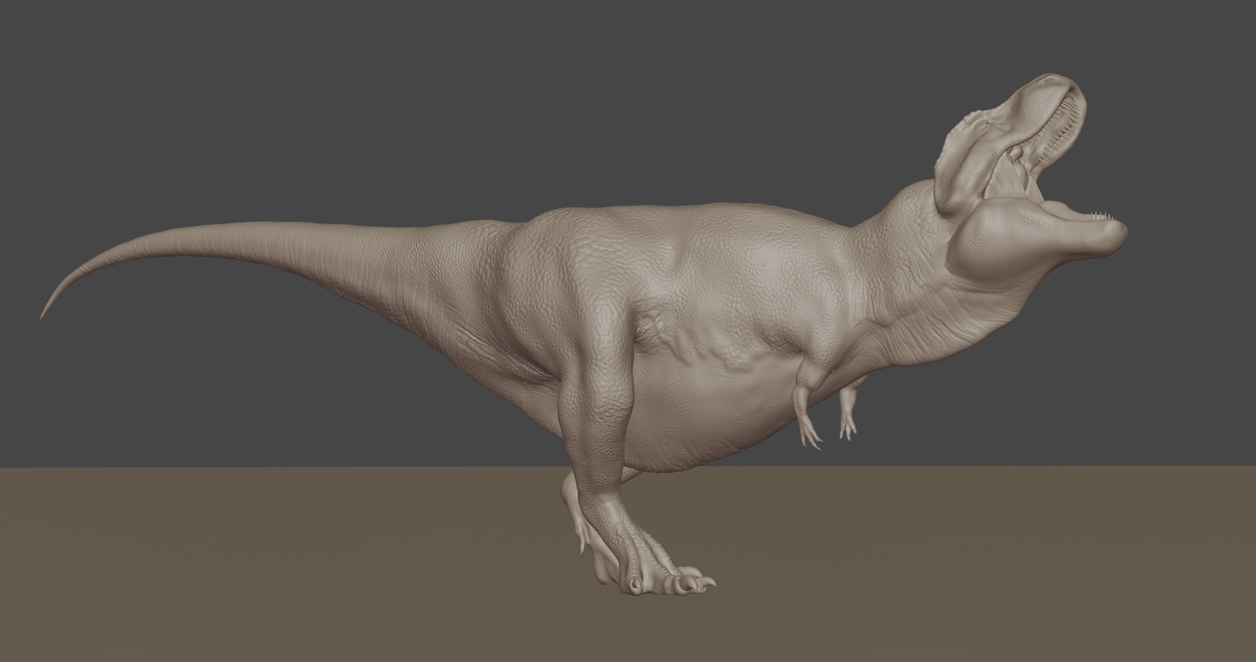 TRex Tyrannosaurus rex - 3d Model Low-poly 3D model_18