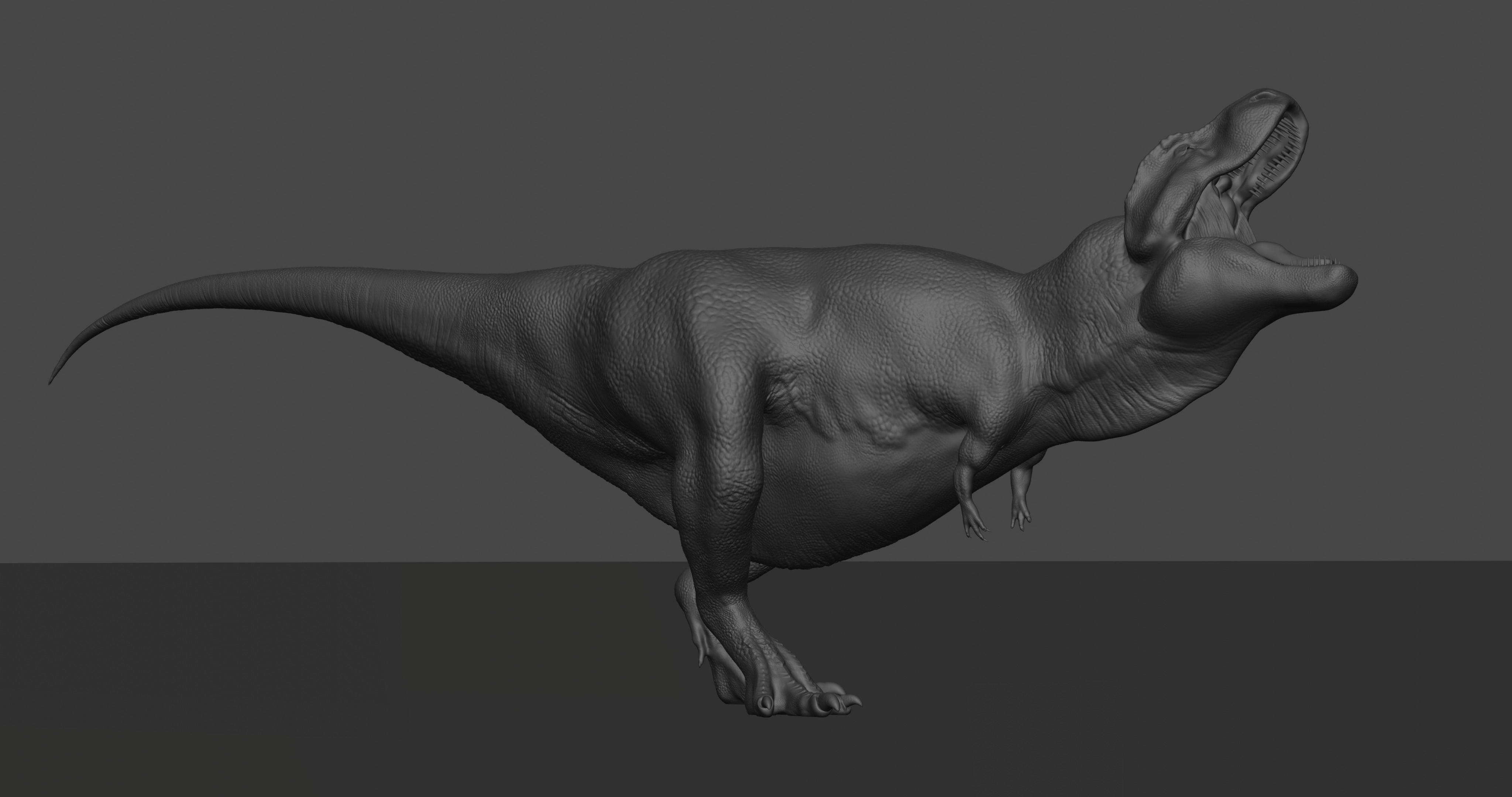 TRex Tyrannosaurus rex - 3d Model Low-poly 3D model_19
