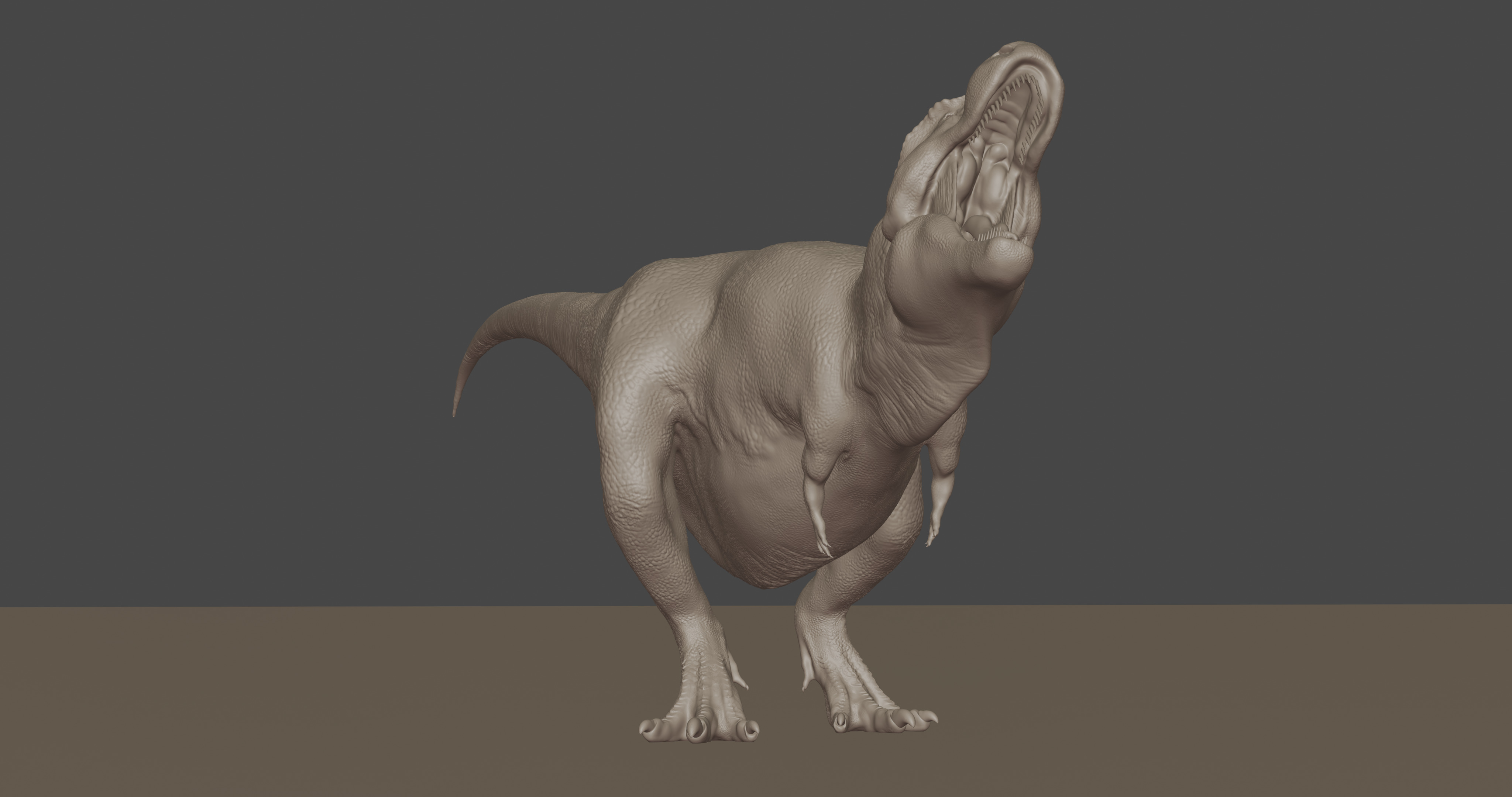 TRex Tyrannosaurus rex - 3d Model Low-poly 3D model_23