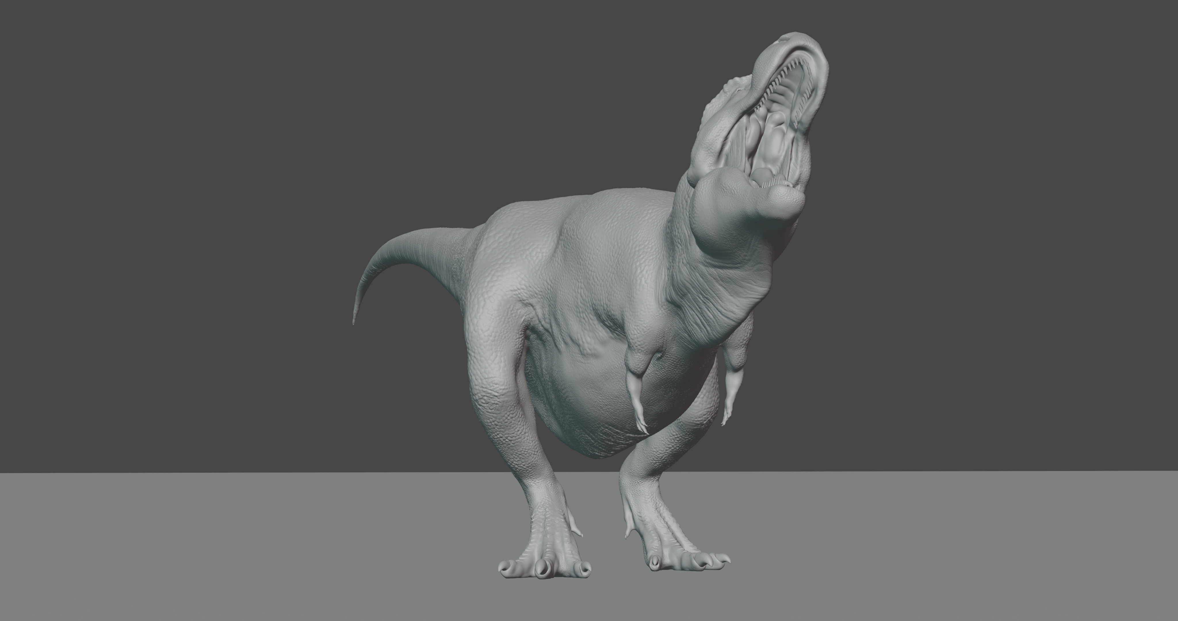 TRex Tyrannosaurus rex - 3d Model Low-poly 3D model_24