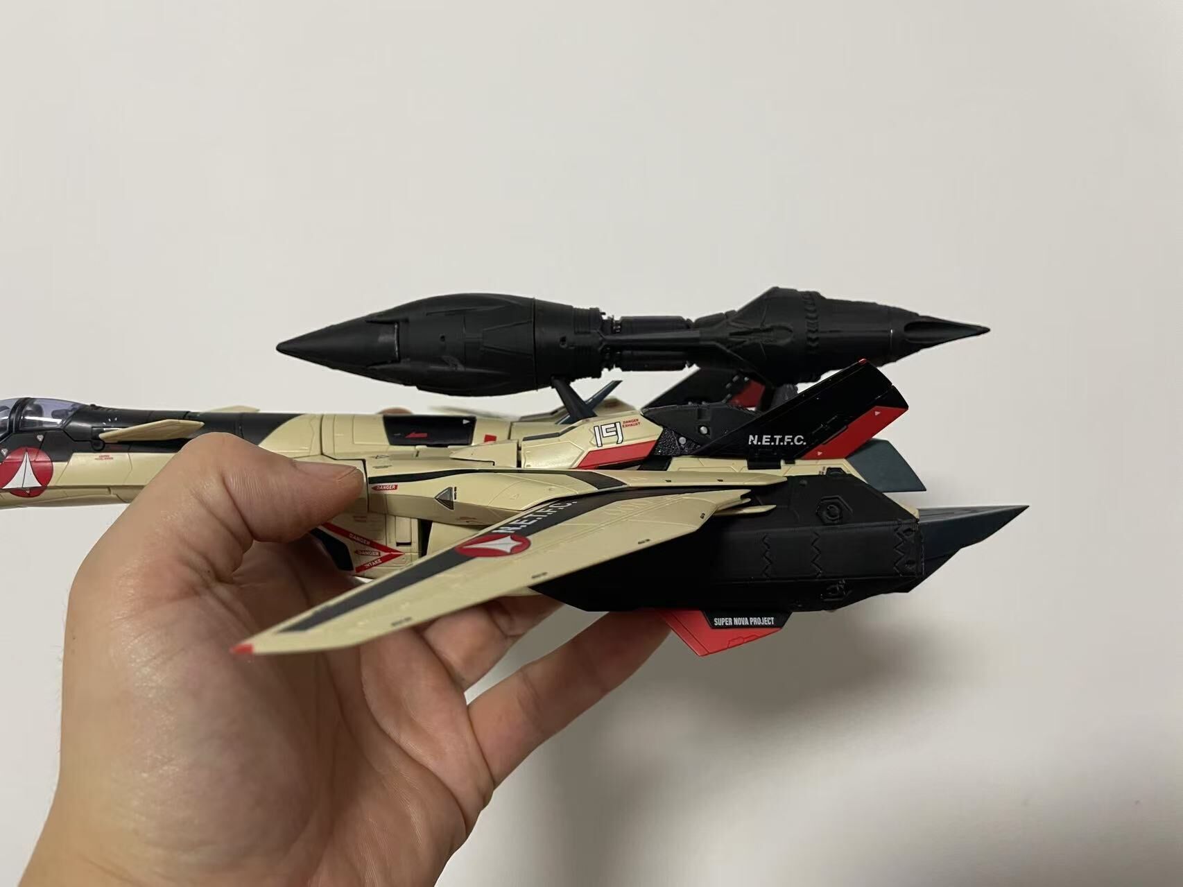 Bandai DX Chogokin YF-19 accessory Foldbooster 3D print model 3D print model_5