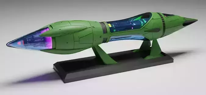 Bandai DX Chogokin YF-19 accessory Foldbooster 3D print model