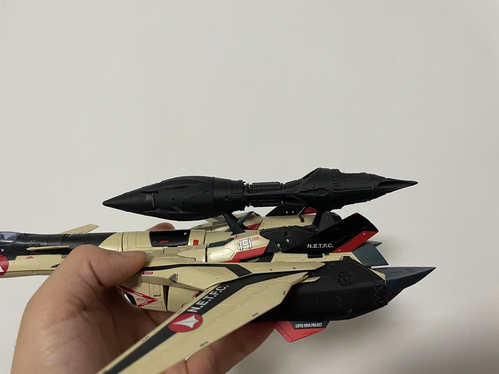 Bandai DX Chogokin YF-19 accessory Foldbooster 3D print model 3D print model_11
