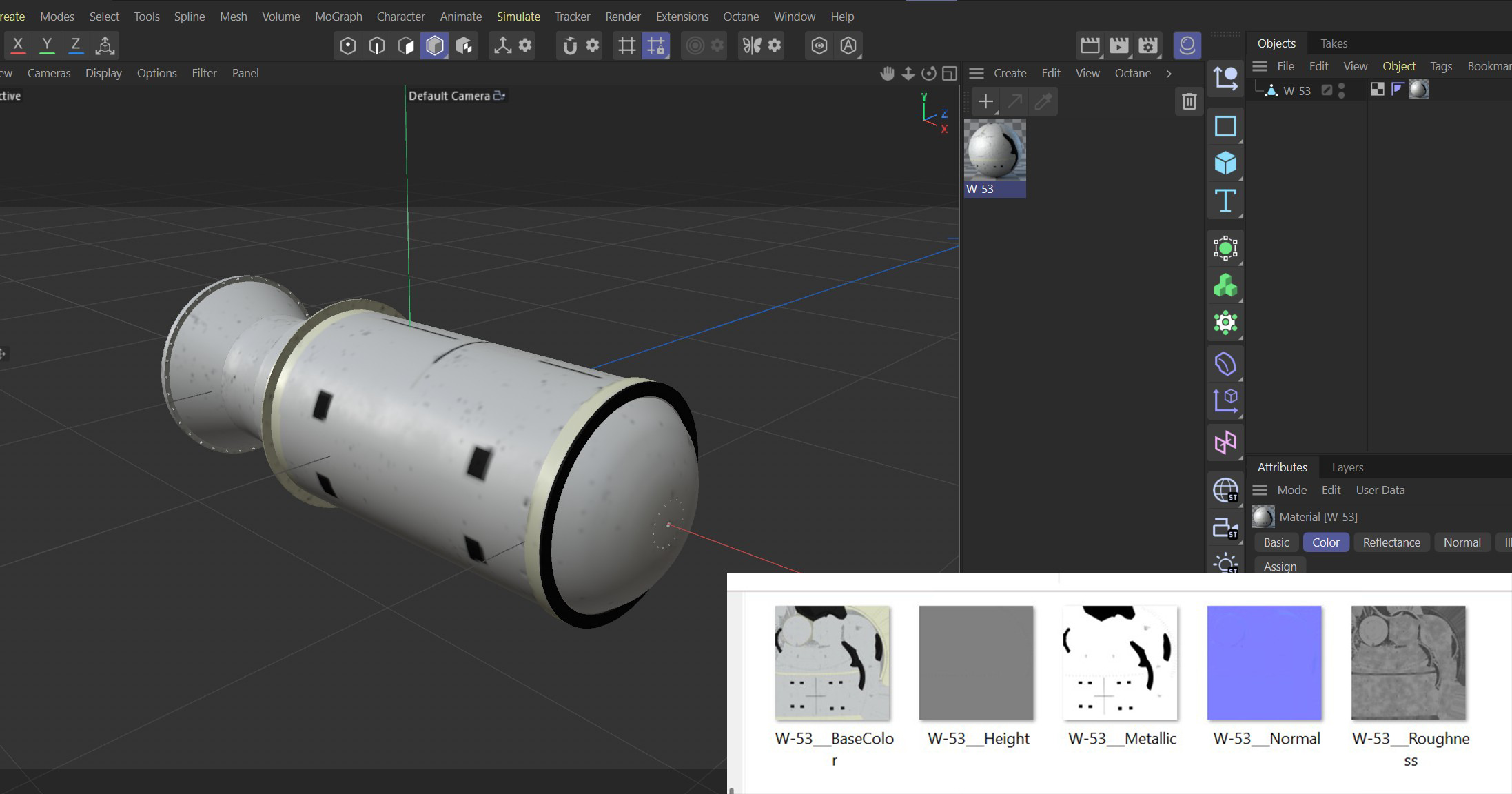 W-53 Nuclear bomb 3D model_7