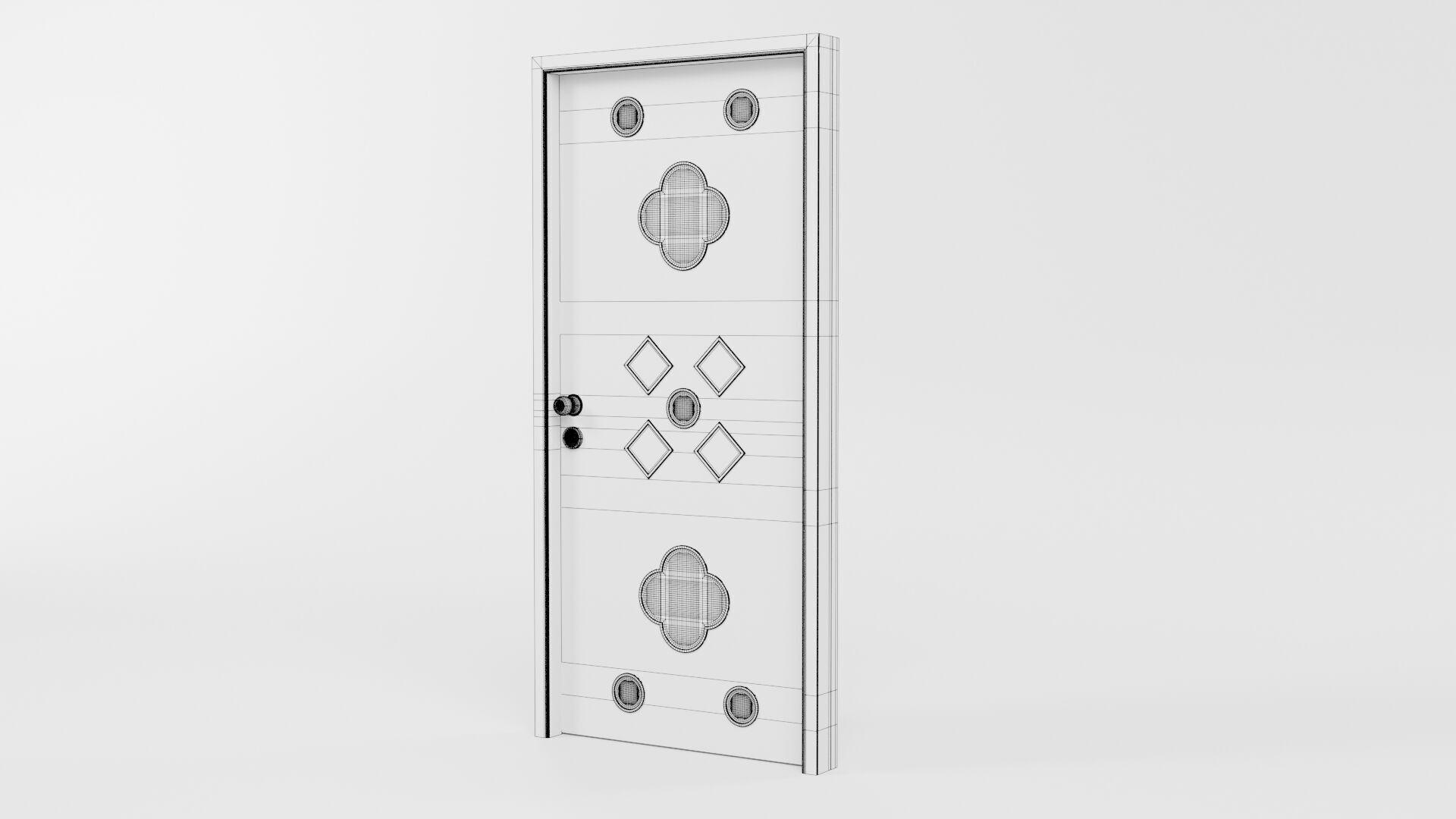 Door Design CG7 3D model_5