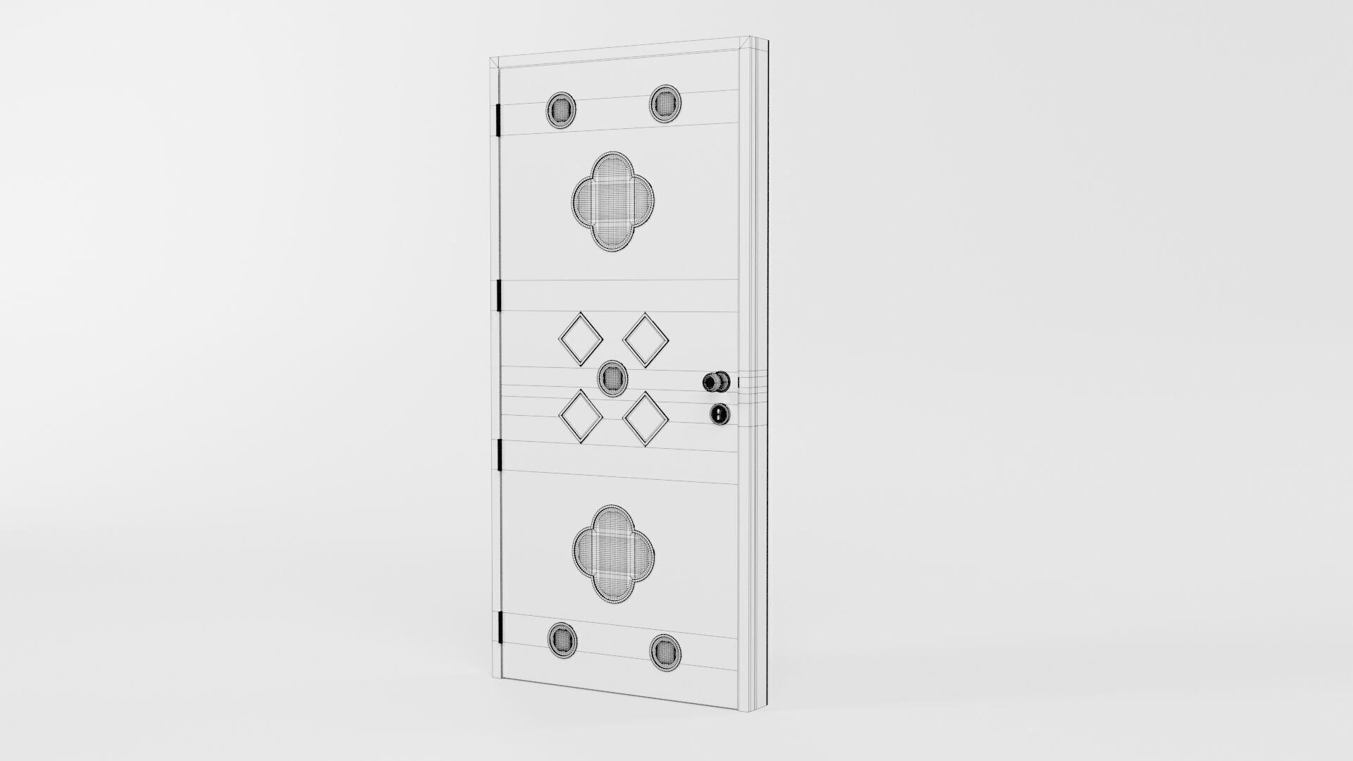 Door Design CG7 3D model_6