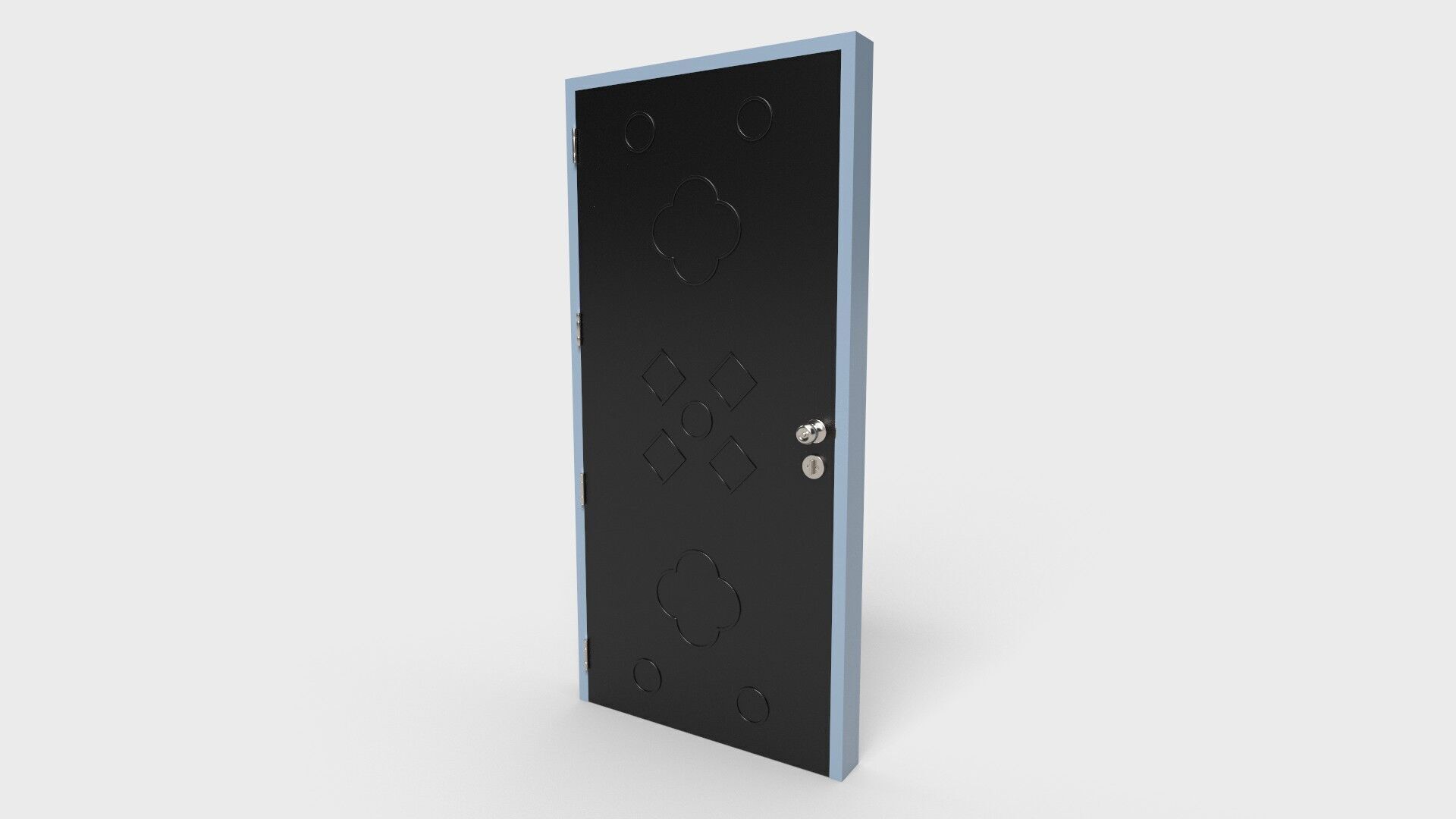 Door Design CG7 3D model_3