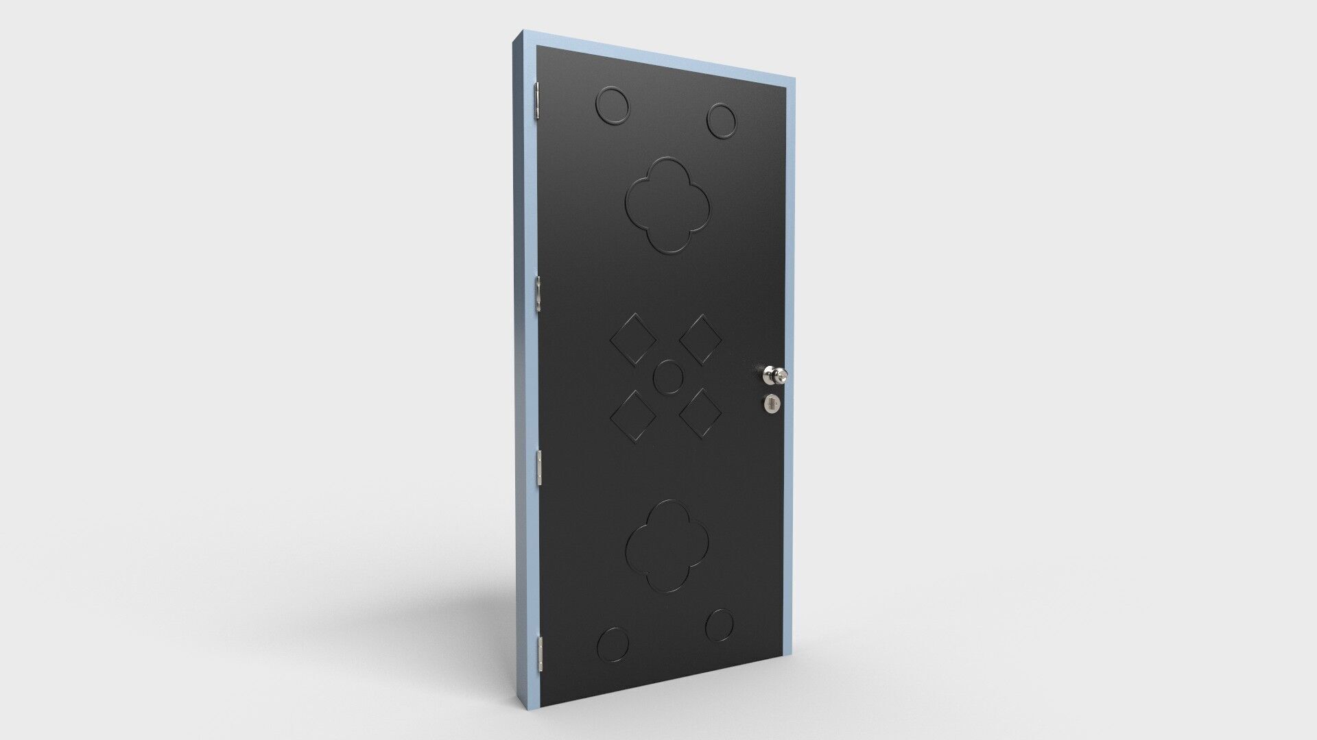 Door Design CG7 3D model_2
