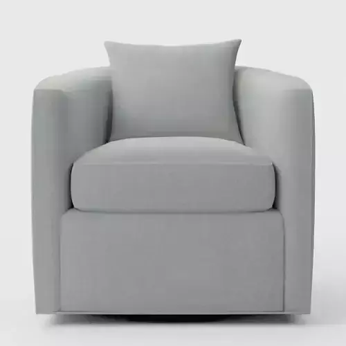 Drew Small Swivel Chair Shelly Seafoam 3D model