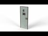 Old Prison Jail Door Low-poly 3D model_1
