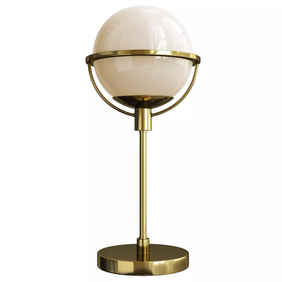 Cieonna Blackened Bronze Globe Table Lamp Low-poly 3D model