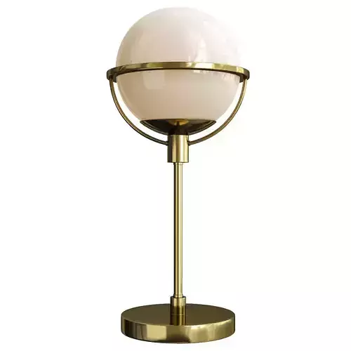 Cieonna Blackened Bronze Globe Table Lamp