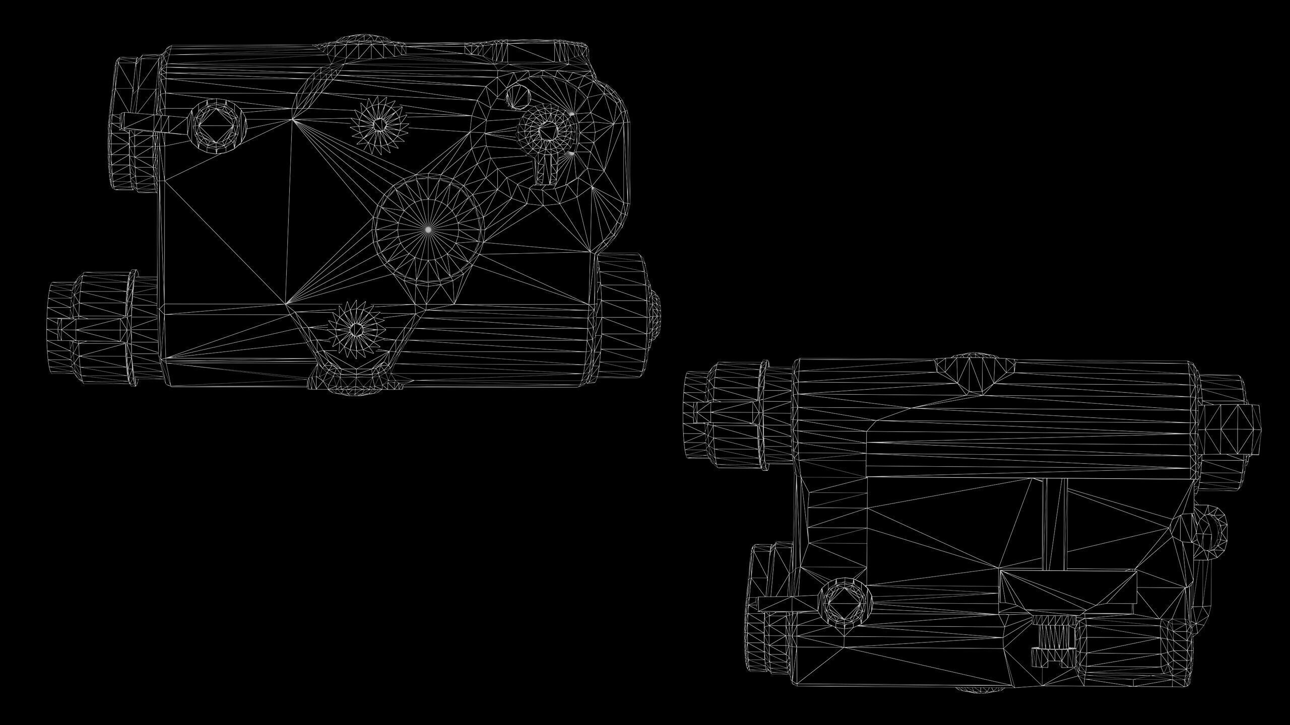 L3Harris AN PEQ 15 Low-poly 3D model_8