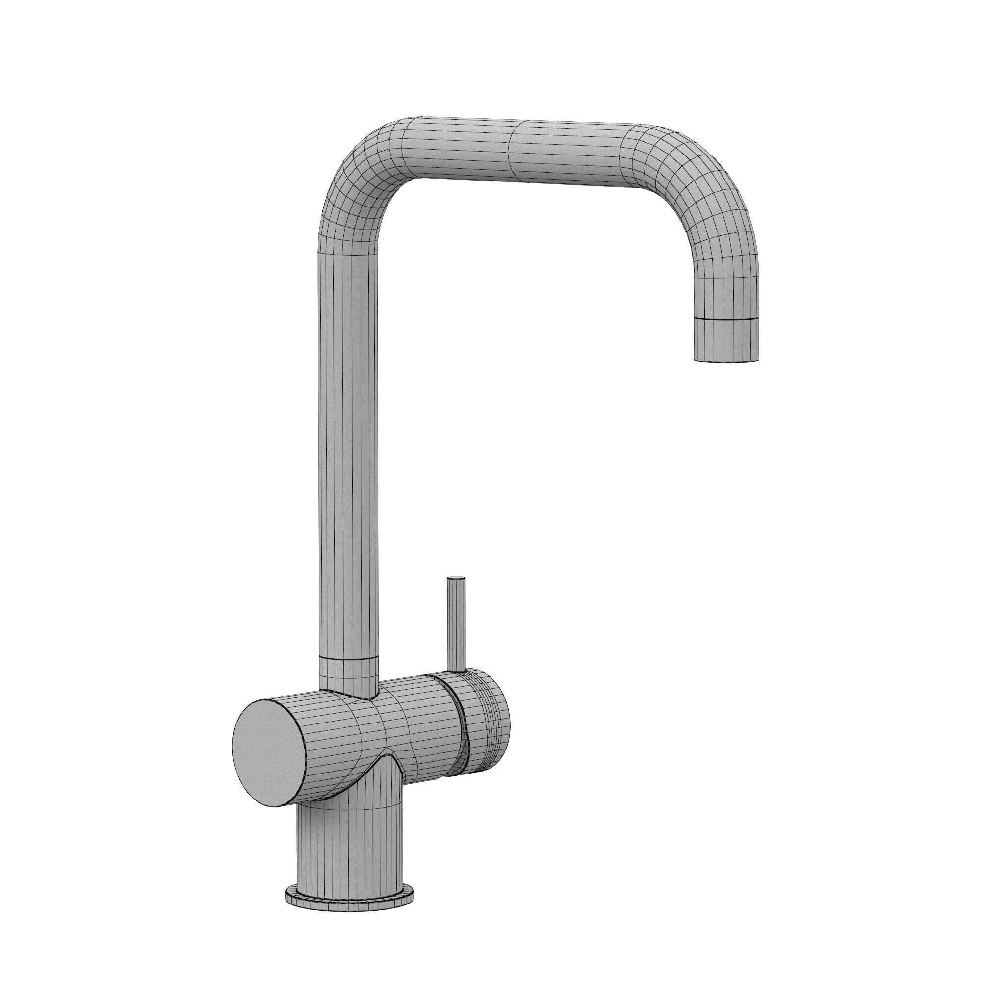 Sussex Scala Sink Mixer 2263005 3D model_4