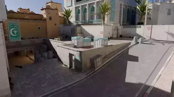 Counter Strike 2 - De Dust 2 Map
