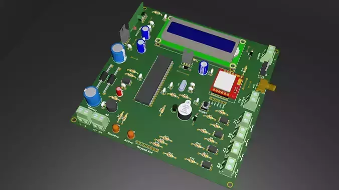 PCB Board Security Alarm