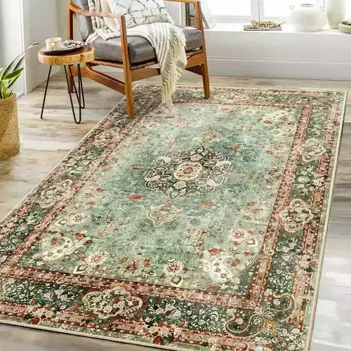 Green Area Rug