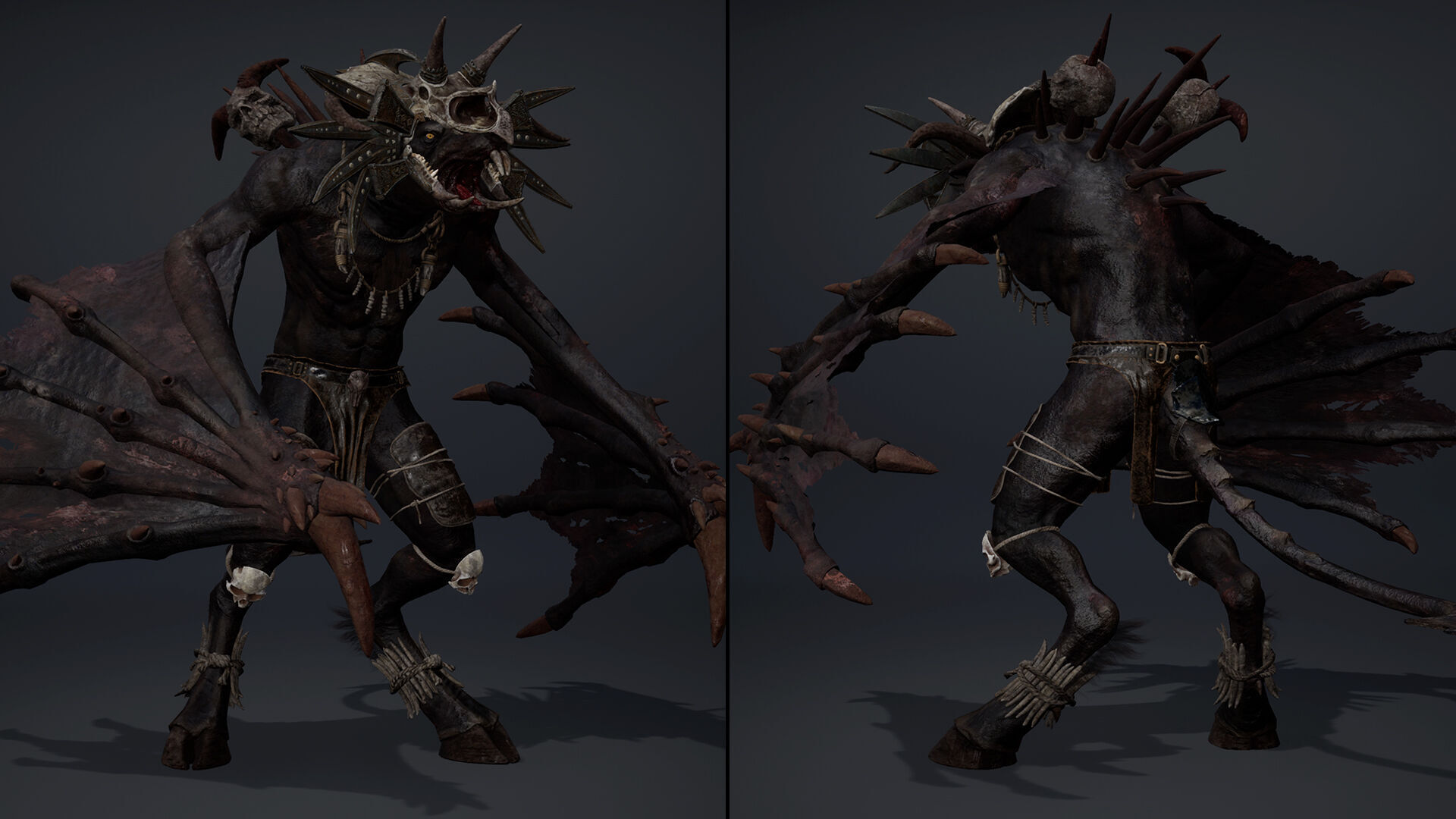 Dreadsilent 4 Brutal Low-poly 3D model_7