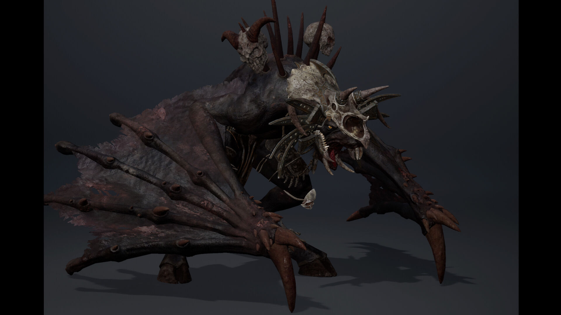 Dreadsilent 4 Brutal Low-poly 3D model_5