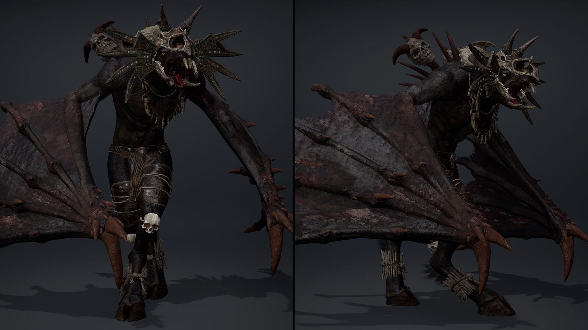 Dreadsilent 4 Brutal Low-poly 3D model_9