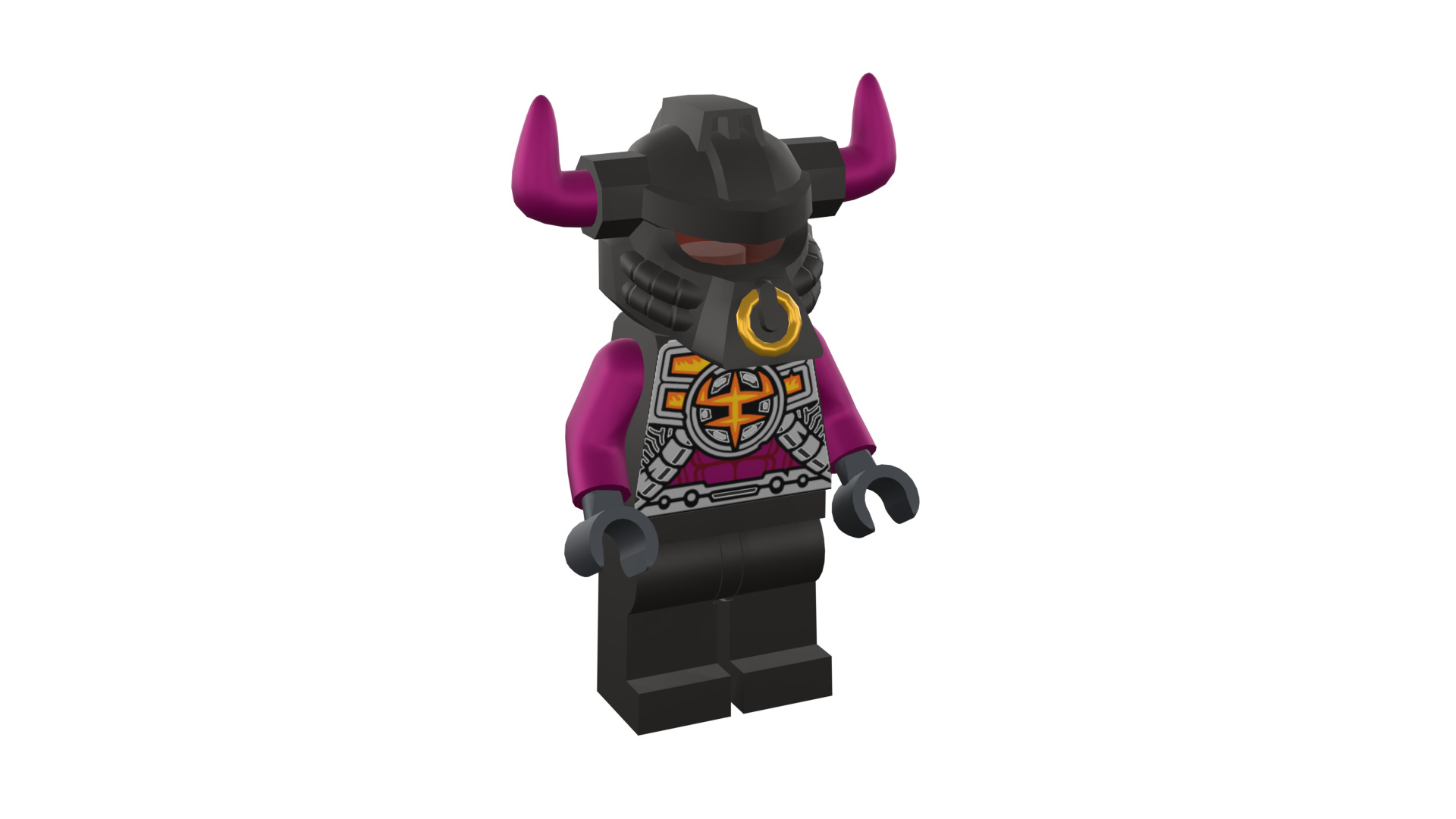 3D print minifigure - Ironclad Henchman 3D print model_4