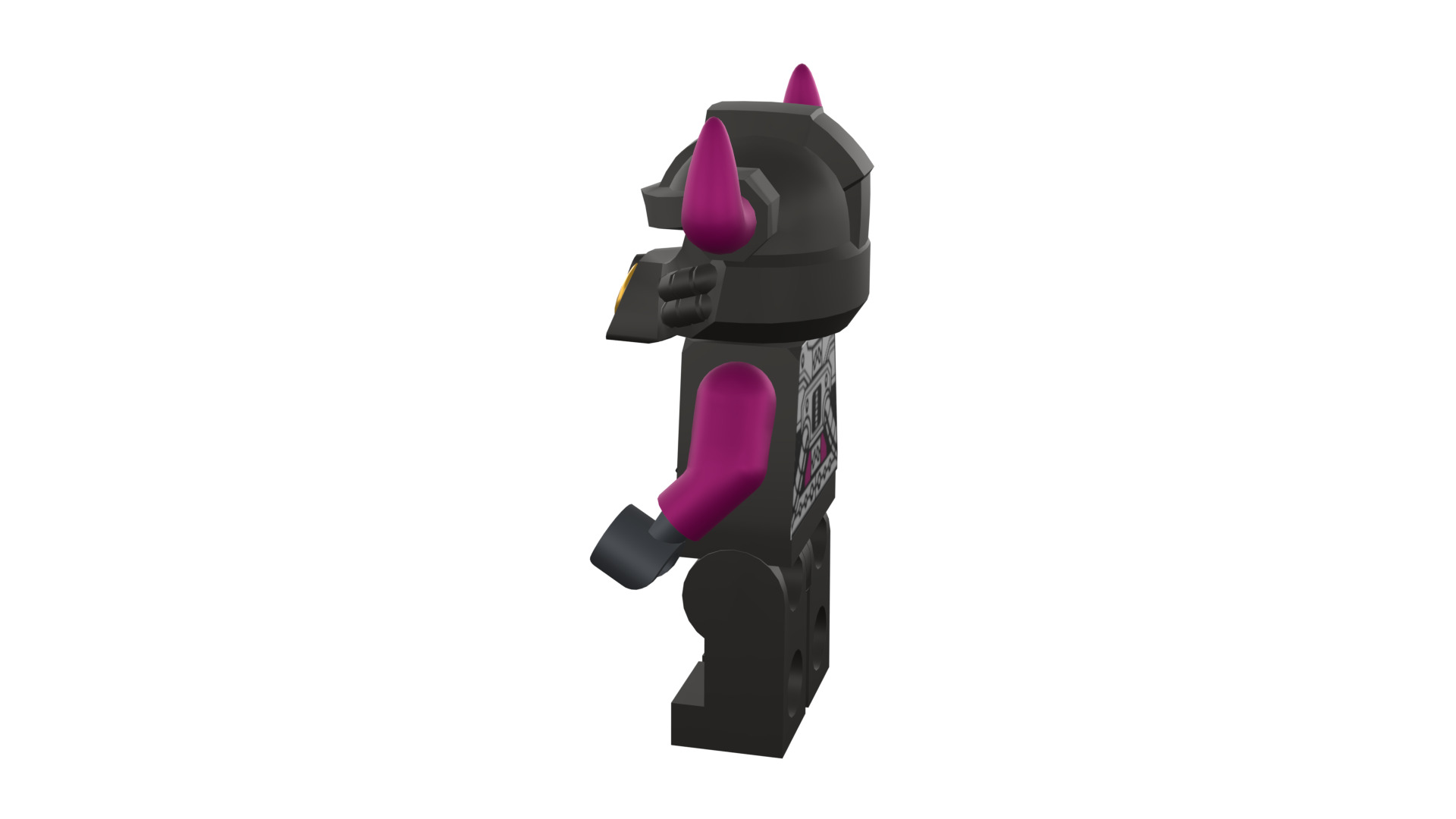 3D print minifigure - Ironclad Henchman 3D print model_32