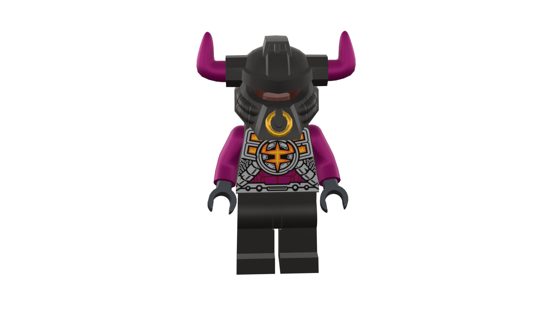 3D print minifigure - Ironclad Henchman 3D print model_45