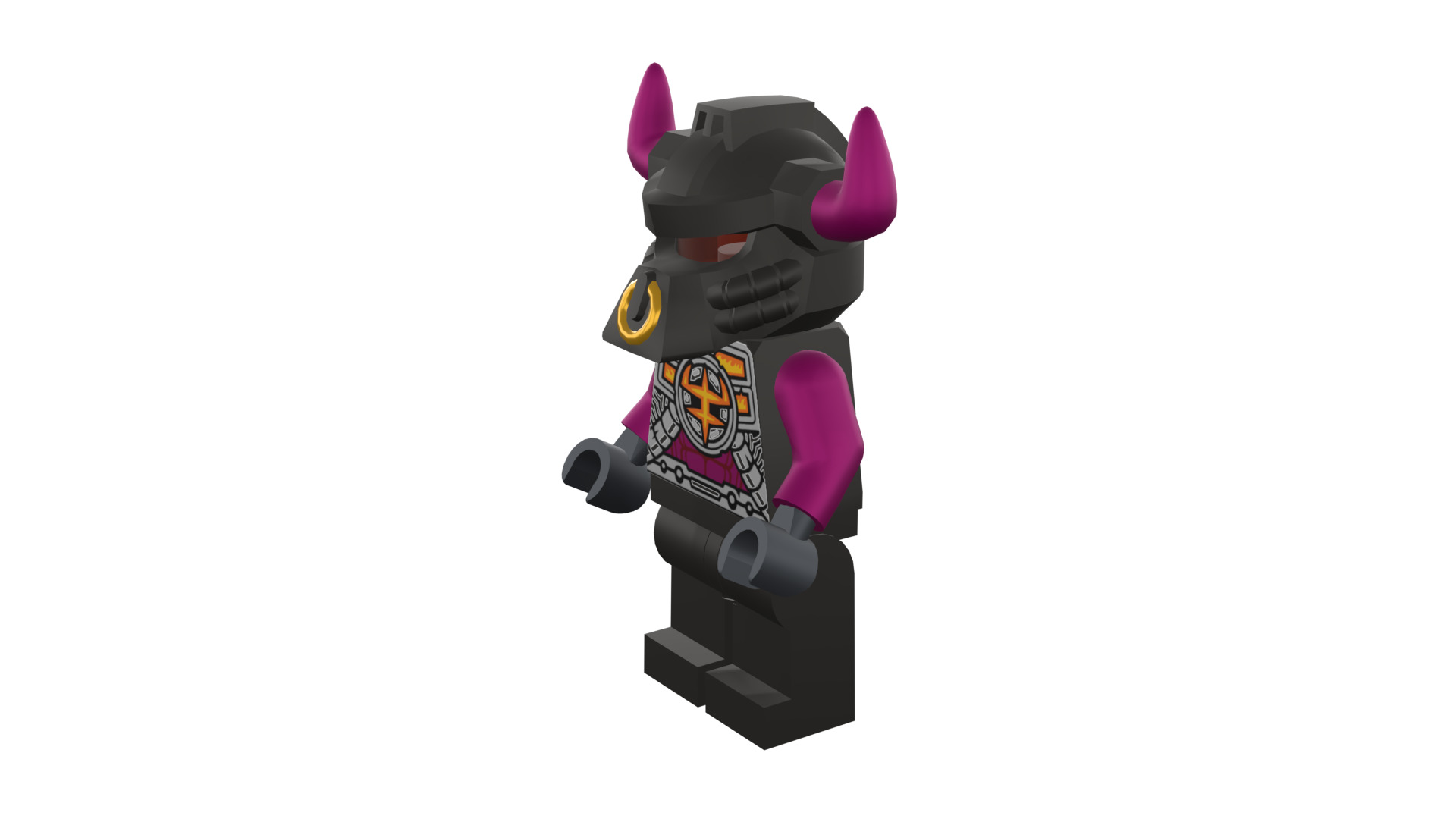 3D print minifigure - Ironclad Henchman 3D print model_38