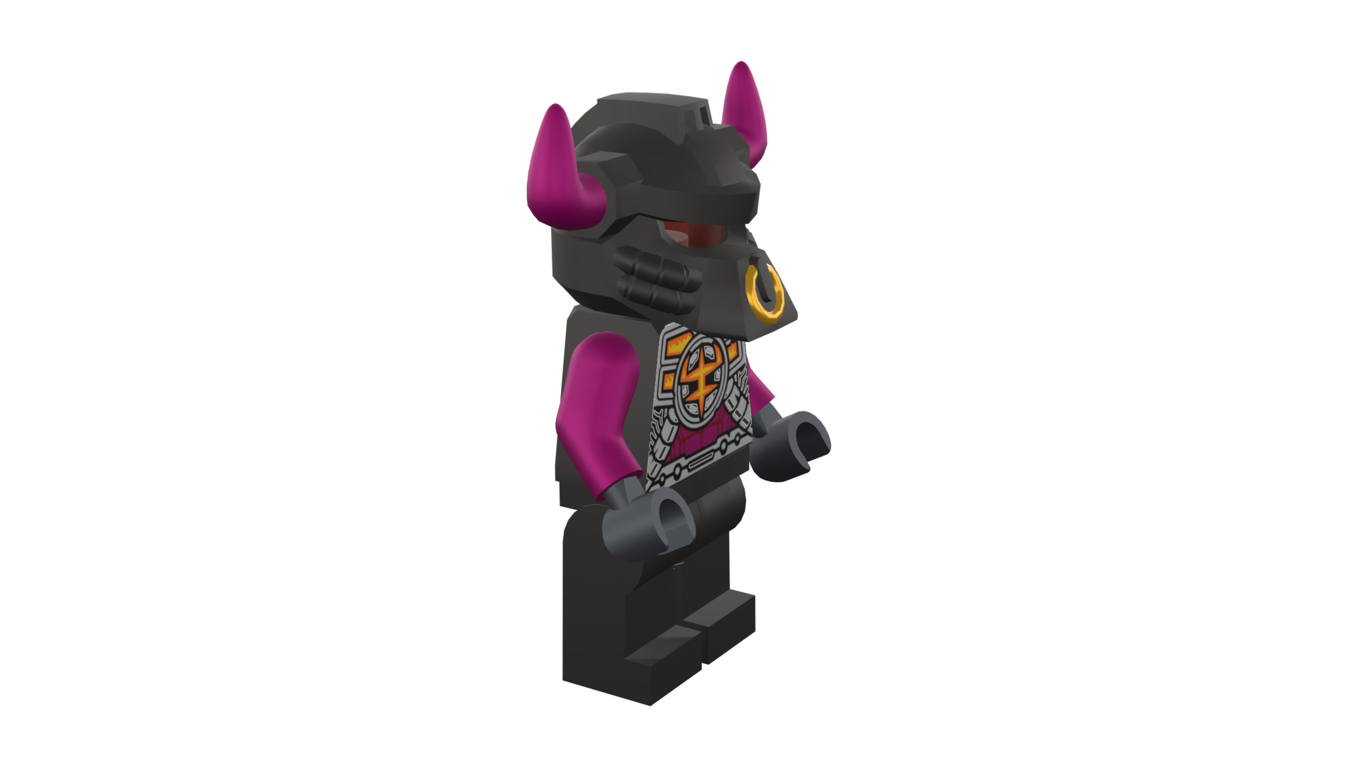 3D print minifigure - Ironclad Henchman 3D print model_8