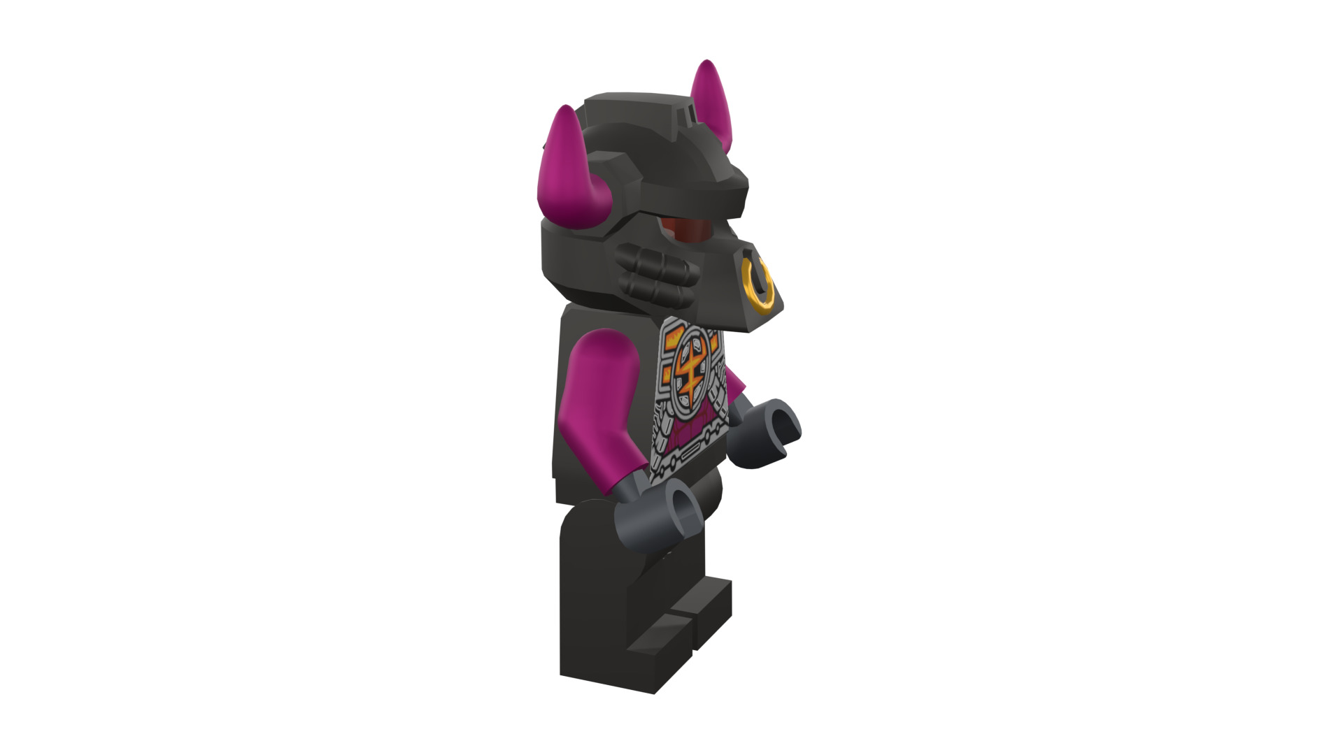 3D print minifigure - Ironclad Henchman 3D print model_9