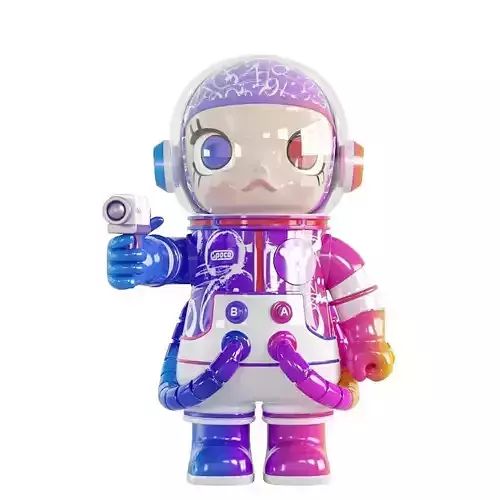 Popmart Space Molly Meilin Cipher