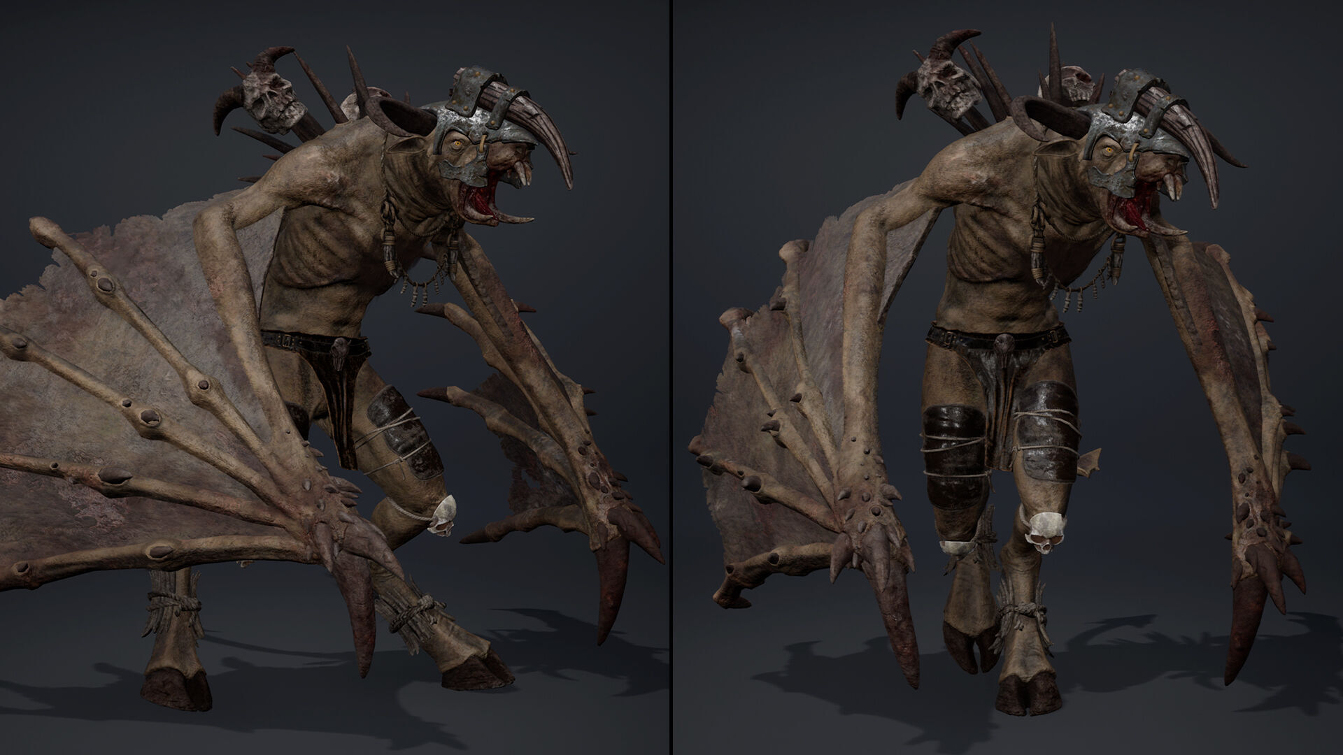 Dreadsilent 4 Low-poly 3D model_10