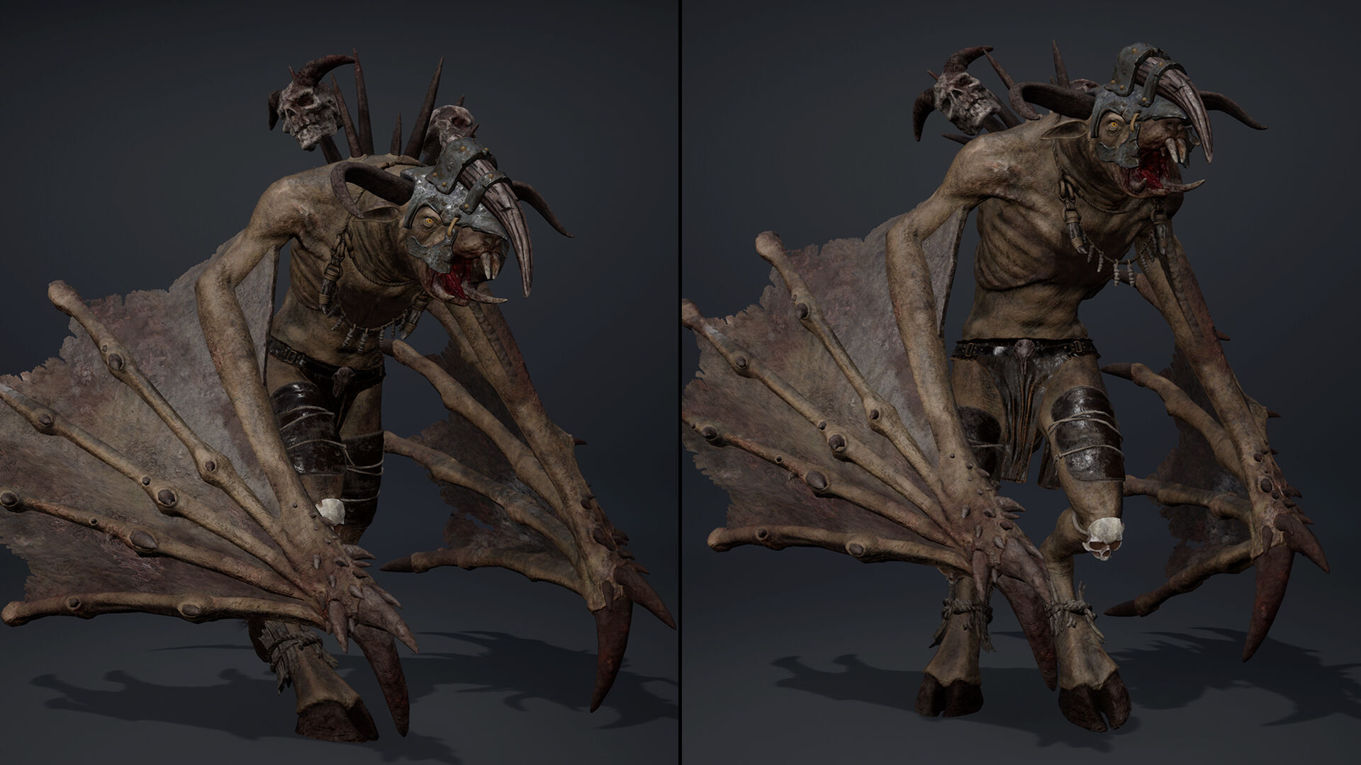 Dreadsilent 4 Low-poly 3D model_12