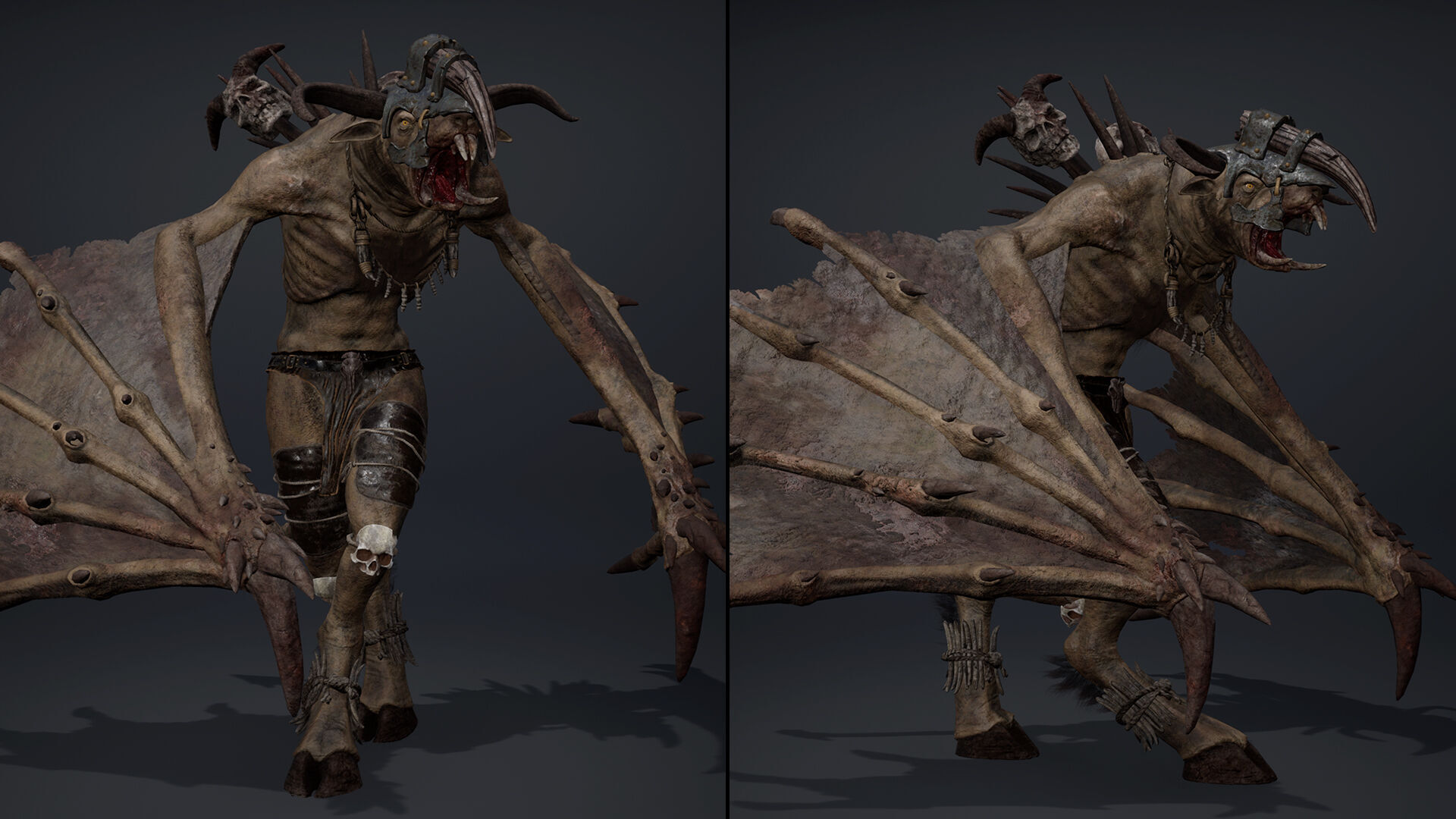 Dreadsilent 4 Low-poly 3D model_8