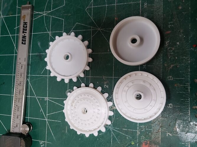 firefly mole wheels for thunderbird tracked vehicles  3D print model