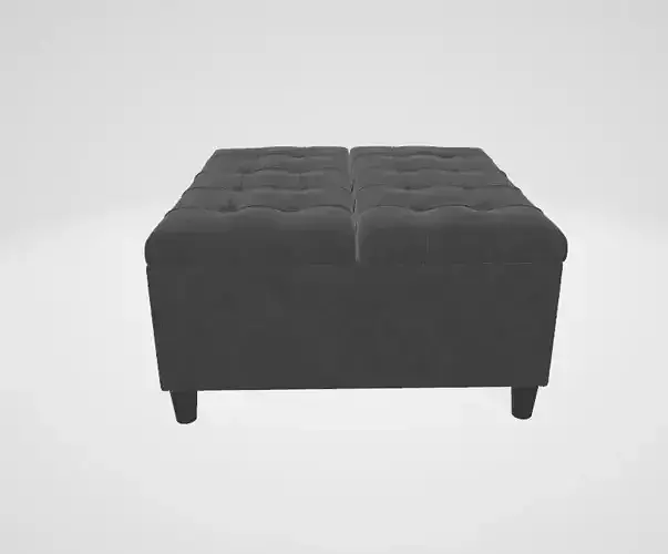 wanan Large Square Storage Ottoman