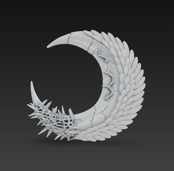 Crescent of Duality 3D model_20