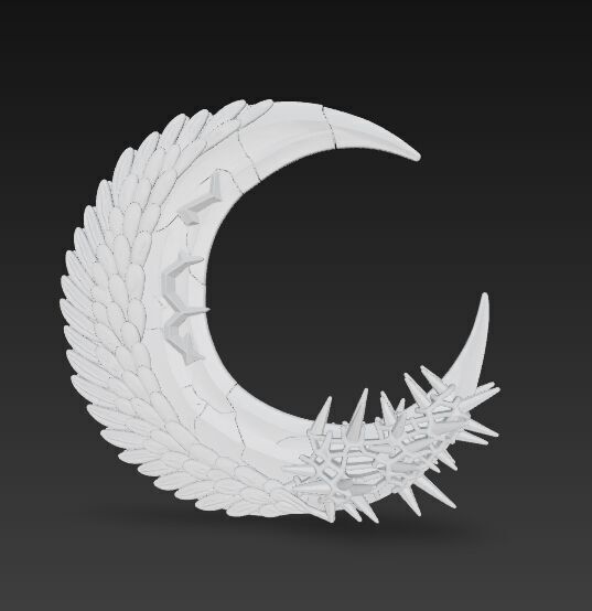 Crescent of Duality 3D model_12