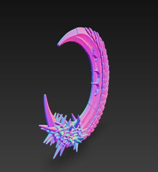 Crescent of Duality 3D model_9